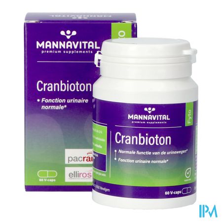Mannavital Cranbioton V-caps 60 7