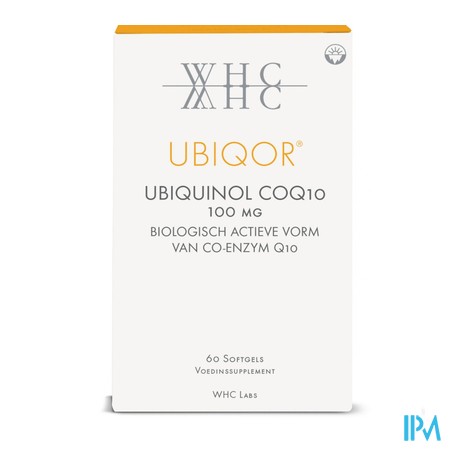 UbiQor Ubiquinol 100mg Softgels 60