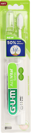 Gum Activital Brosse Dents Electriq. Pile 2