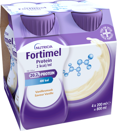 Fortimel Protein 2kcal Vanilla 4x200ml 4