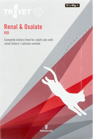 Trovet Rid Renal&oxalate Kat Chicken 12x85g Vmd 1