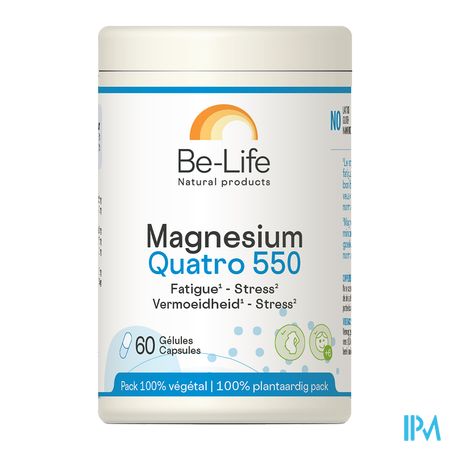 Magnesium Quatro 550 Be Life Pot Caps 60 1