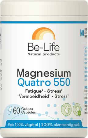 Magnesium Quatro 550 Be Life Pot Caps 60 1
