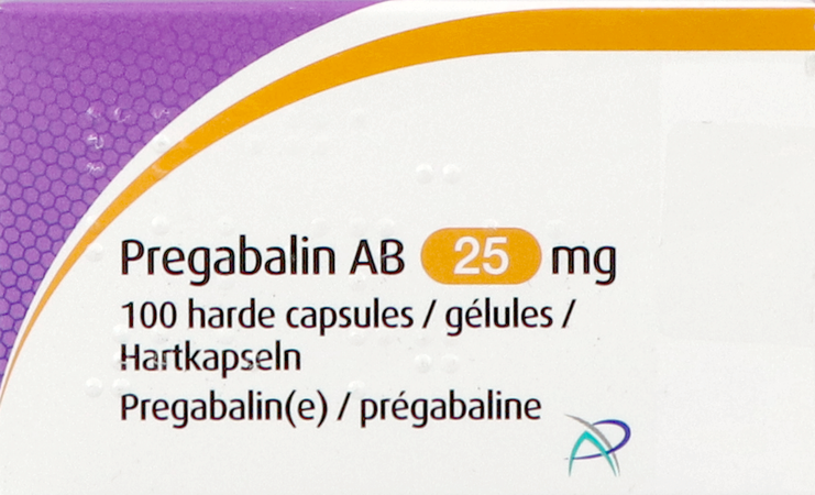 Pregabaline Ab 25mg Caps Dur 100 1