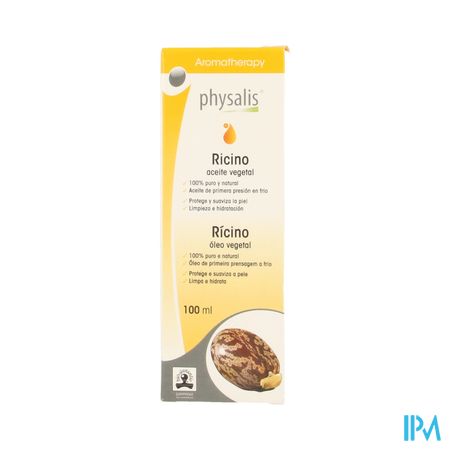 Physalis Plantaardige Olie Ricinus Bio 100ml 2
