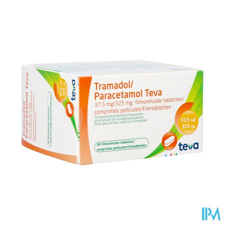 Tramadol Paracetamol 37,5mg/325mg Teva Filmomh 90