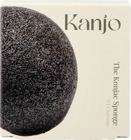 Kanjo The Konjac Sponge 01 Charcoal 1