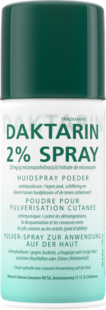 Daktarin Spray Pulv Fl Pulv 8 Gr 2%