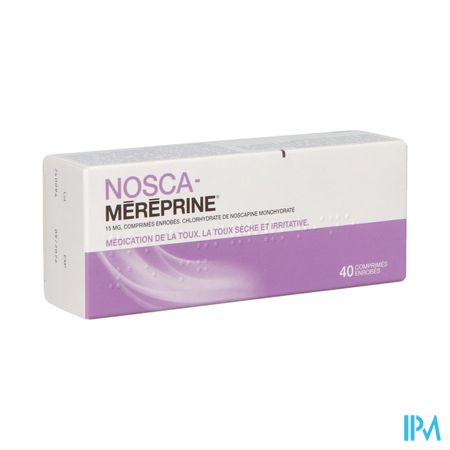 Nosca Mereprine 15mg Comp Enrobes 40