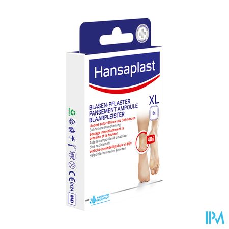 Hansaplast Pansement Ampoules Xl Strip 5