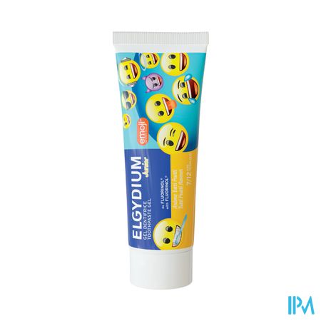 Elgydium Tandpasta Junior Emoji Tutti Frutti 50ml 8