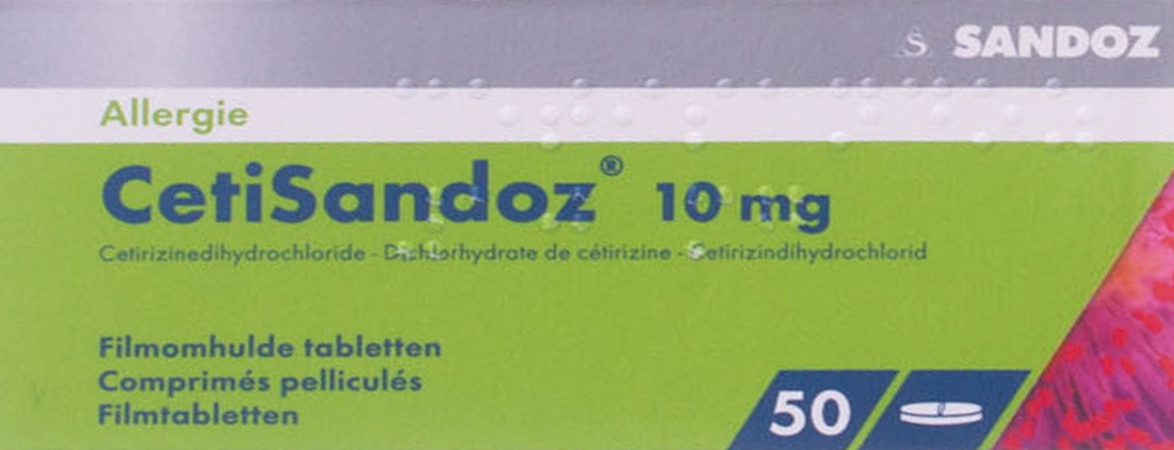 Cetisandoz Sandoz Comp 50 X 10mg 8