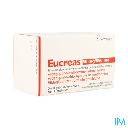 Eucreas 50mg/ 850mg Filmomh Tabl 60