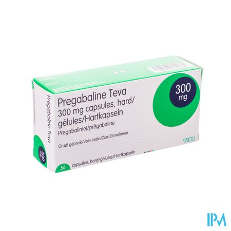 Pregabaline Teva 300mg Caps Hard 56 X 300mg