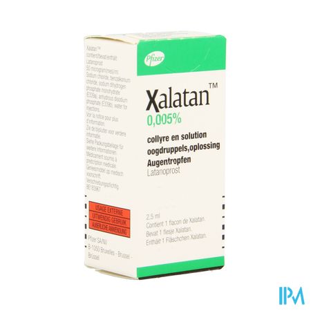 Xalatan 0,005% Collyre 1x2,5ml