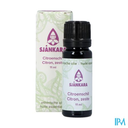 Sjankara Citroenschil Ess. Olie 11ml Bio 4