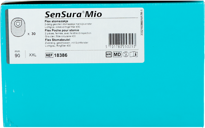 Sensura Mio Flex 2d g/z Xl Opaak 90mm 30 18386 3