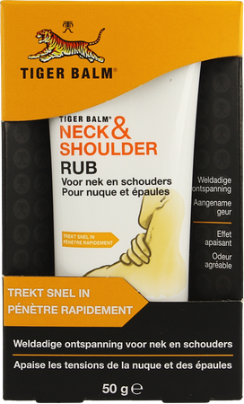 Tijger Balsem Neck&shoulder Rub Cr 50g 3