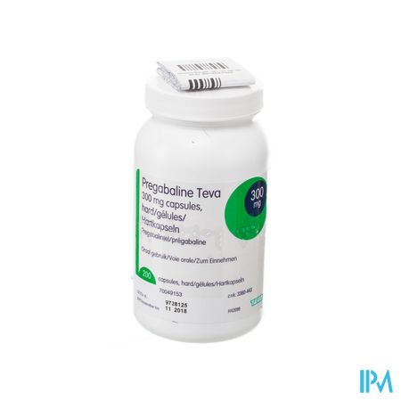 Pregabaline Teva 300mg Caps Hard 200 X 300mg