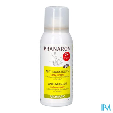 Pranarom Aromapic Aerosol Spray Corps 75ml 3