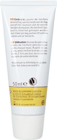 Weleda Tandpasta Gel Kind Nf Tube 50ml 13