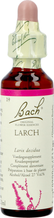 Bach Flower Remedie 19 Larch 20ml 2
