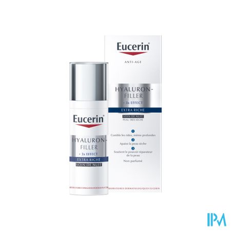 Eucerin Hyaluron Filler Extra Riche Soin Nuit 50ml