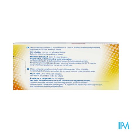 Uzpruvo EG 45Mg Voorgevulde Spuit 1 1