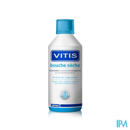 Vitis Droge Mond Mondspoelmiddel 500ml