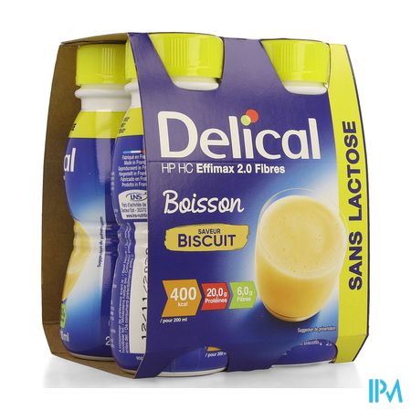 Delical Effimax 2.0 Biscuit 4x200ml
