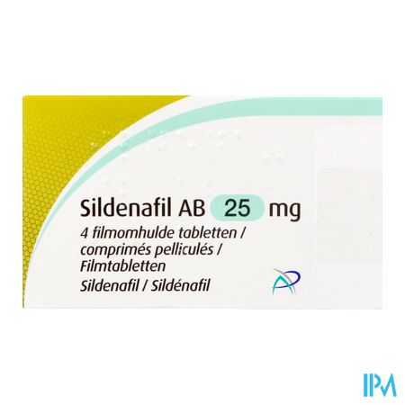 Sildenafil Ab 25mg Filmomh Tabl 4 1