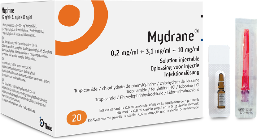 Mydrane Opl Intracamerale Injectie Amp 20 X 0,6ml 4
