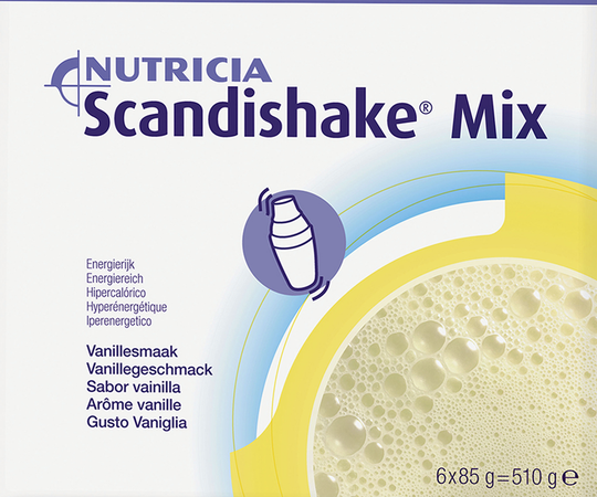 Scandishake Mix Vanille Zakje 6x85g 3