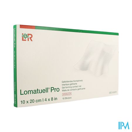 Lomatuell Pro Kompres Ster 10x20cm 10 30872