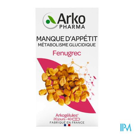 Arkogelules Fenugrec Bio Caps 40 3