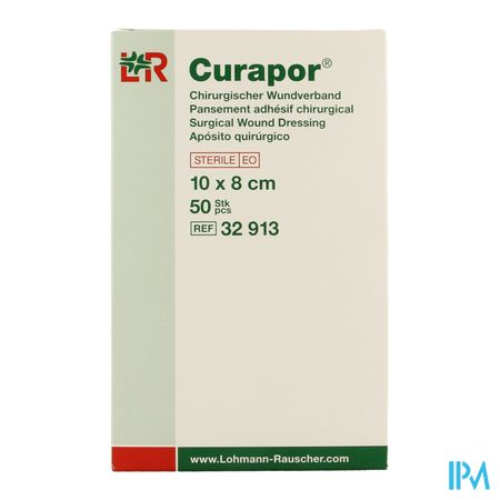 Curapor Verb Chirurg. Steriel 8cmx10cm 50 32913 8