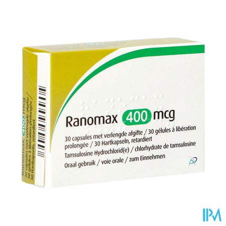 Ranomax Apotex 400mcg Caps 30 X 400 Mcg