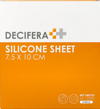 Decifera Silicone Sheet 7,5x10cm 5 1