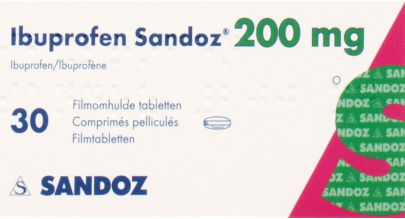 Ibuprofen Sandoz 200mg Filmomh Tabl 30 5