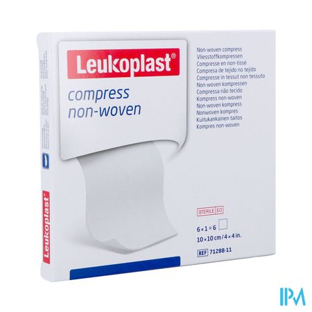 Leukoplast Compress N/woven St. 10cmx10cm 6