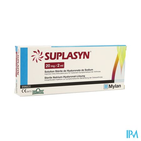 Suplasyn Spuit Inj.opl Intra Articul. Ster 1x2ml