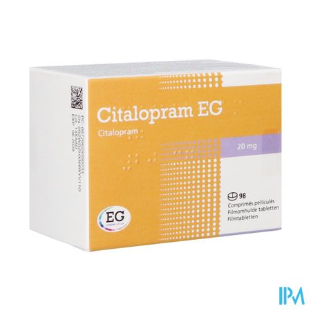 Citalopram Eg 20mg Orifarm Comp Pell 98