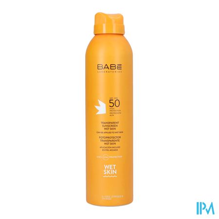 BabÉ Sun Transp. Sunscr. Wet Skin Ip50 200ml 1