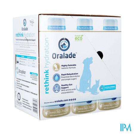 ORALADE GI+ VETER FLACON 6X500 ML