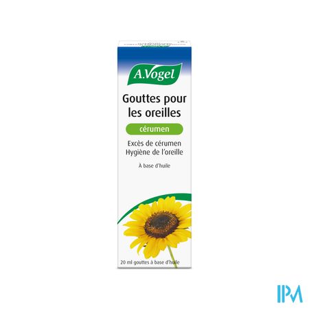 A.vogel Oorsmeer Druppels 20ml 1