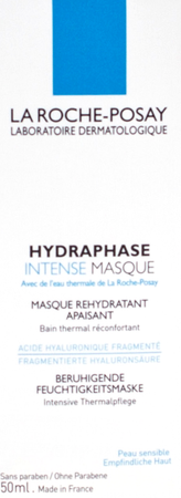 La Roche Posay Hydraphase Intense Masker Rehydra Verzacht50ml 2