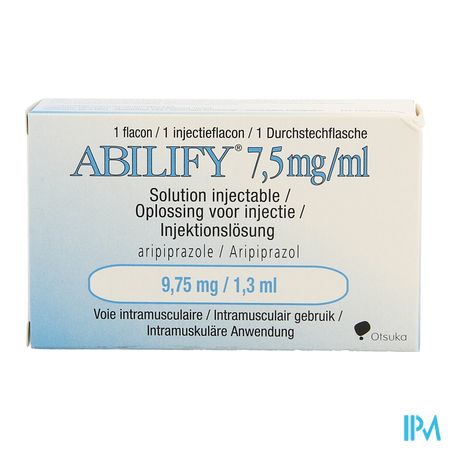 Abilify 7,5mg/ml Sol Inj. Fl 1 9,75mg(1,3ml) 2
