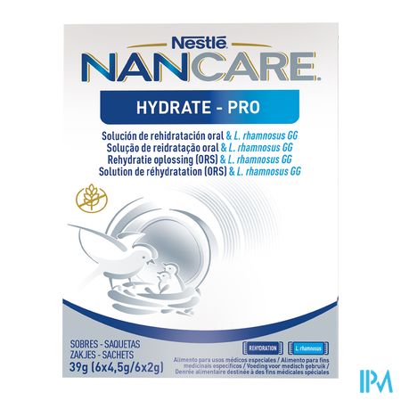 Nancare Hydrate Pro Ors Pdr 6x4,5g 6x2g 1