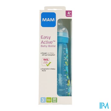 Mam Biberon Easy Active Jongen 330ml 1