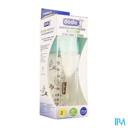 Dodie Zuigfles Glas Sensation+ New York 270ml